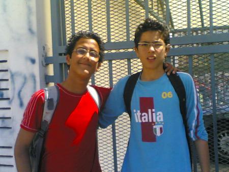 hamza and me!!